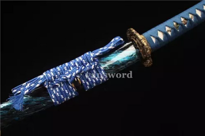 High Quality 1095 High Carbon Steel Japanese Samurai Katana Hand Painted Sword