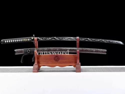 Handmade 9260 Spring Steel Katana Japanese Samurai Sword Full Tang Sharp