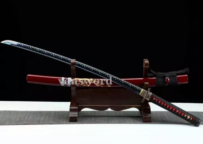 High 1095 Carbon Steel Katana Japanese Real Samurai Sword Battle Ready Sharp