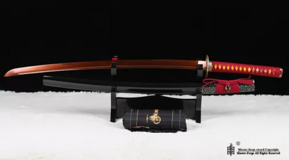 1095 High Carbon Steel Hand Forged Japanese Samurai Katana Sword Real Sharp