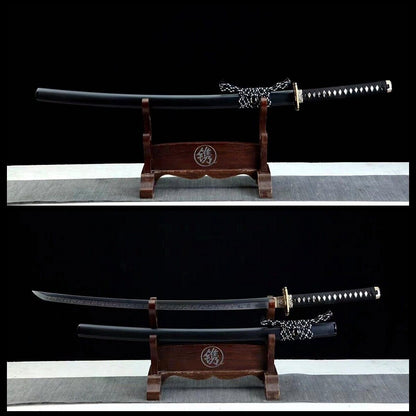 1095 Carbon Steel Hand Forged Japanese Samurai Sword Katana Full Tang Sharp.