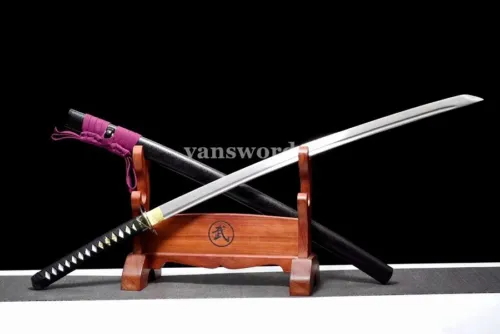 High Quality Double Edge Katana original Japanese Sword carbon steel sharp