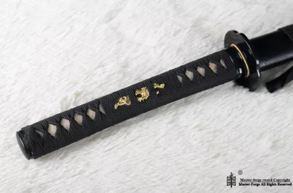 Handmade 9260 Spring Steel Japanese Real Katana Samurai Sword Full Tang Sharp