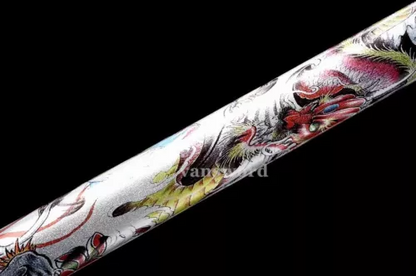 High Quality 1095 Carbon Steel Japanese Katana Ninja Sword Battle Ready Sharp.