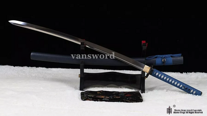 Japanese Samurai Katana Sword Handmade 1095 High Carbon steel Kogarasu-Maru