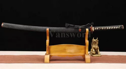 Top quality honsanmai structure clay tempered Japanese katana sword full tang.