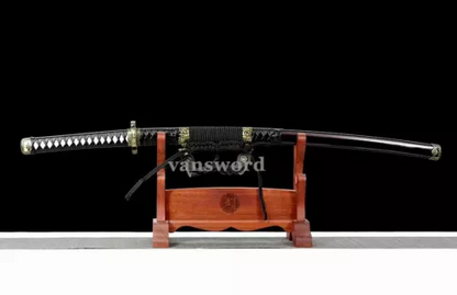 Japanese Samurai Katana Hand Forged 9260 Carbon Steel Battle Ready Sword Sharp.