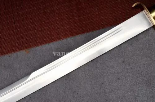 1095 High Carbon Steel Rosewood Chinese Han Dynasty Dao Naginata Sharp