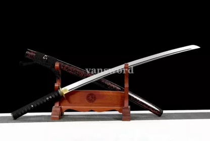 1095 HIgh Carbon Steel Japanese Samurai Katana Sword Battle Ready Mirror Blade