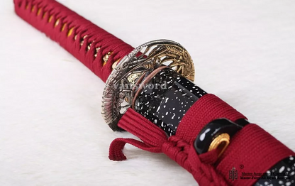 40.9" High Carbon Steel Real Japanese Katana Samurai Sword Battle Ready Sharp.