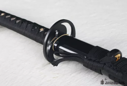 Japanese Katana Samurai Sword Full Tang T10 Steel Clay Tempered Sharp Blade