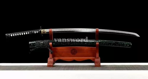 Clay Tempered T10 Steel Hand-abrasived Samurai Katana Japanese Sword Sharp