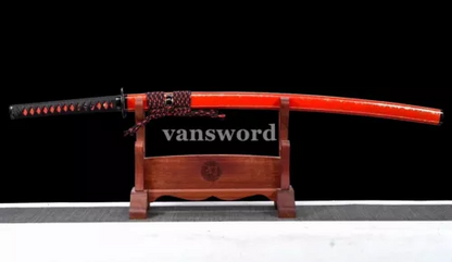 Handforge 1095 High Carbon Steel Japanese Katana Sword Sharp Samurai Full Tang