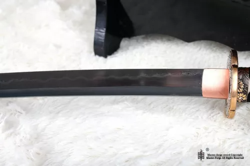 Clay Tempered Folded Steel Full Tang Japanese Samurai Katana Sword Sharp Blade