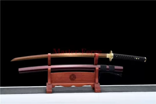 Japanese Katana Samurai Sword Hand forged Folded Steel Full Tang Sharp