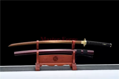 Japanese Katana Samurai Sword Hand forged Folded Steel Full Tang Sharp