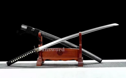 Japanese Polished Blade Katana 1095 High Carbon Steel Samurai Sword Real Sharp.