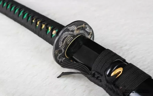 High Quality Damascus Folded Steel Japanese Katana Samurai Sword Full Tang Sharp