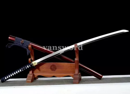 Katana Handmade High Carbon Steel Japanese Samurai Functional Sword Sharp