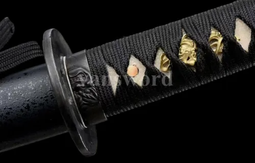 Kogarasu-Maru Japanese Katana Sword 1095 High Carbon Steel Full Tang Sharp Blade