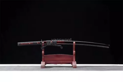 Katana Samurai Sword Handmade 9260 Spring Steel Battle Ready Sharp Japanese