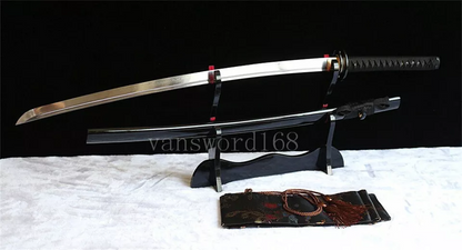 Hand Forged Damascus Steel Real Japanese Katana Samurai Sword Sharp Blade