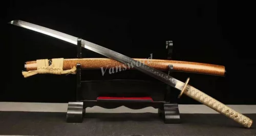 Clay Tempered Katana T10 Steel Choji Hamon Japanese Samurai Sword Battle Sharp