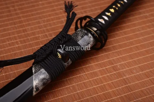 Clay Tempered L6 Steel Japanese Katana Samurai Sword Hadori Polish Suhuga Hamon