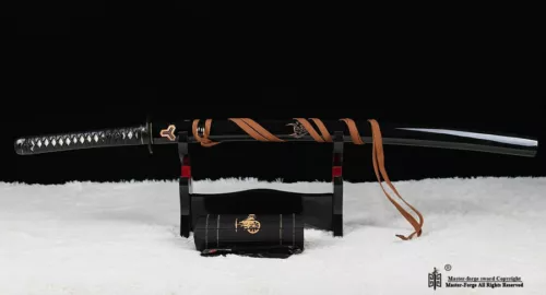 Battle sharp Kill bill Clay tempered T10 steel Katana japanese sword full tang