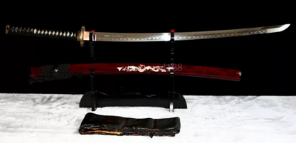 Top quality real Shihozume structure Japanese samurai katana battle ready sword.