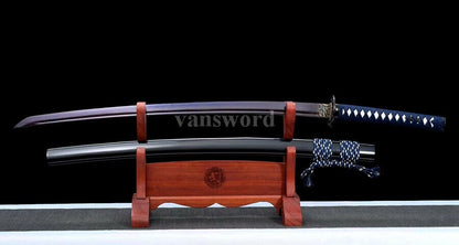 Japanese Katana High Quality Folded Steel Samurai Sword Full Tang Sharp Blade.