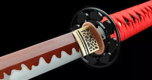 Japanese Katana 1095 High Carbon Steel Samurai Sword Full Tang Handmade Sharp.