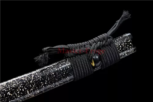 T10 Steel Clay Tempered Japanese Samurai Sword Differential Harden Katana Sharp