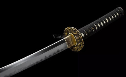 Honsanmai Clay temper Japanese Samurai Katana Sword Hadori Polish W/ Real Yokote