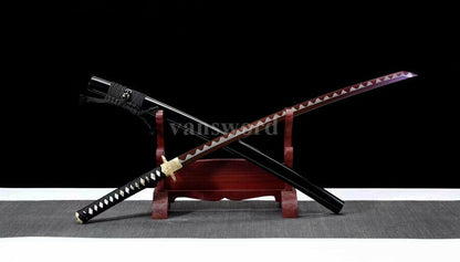 1095 high carbon steel hand forged Japanese Katana samurai sword sharp full tang