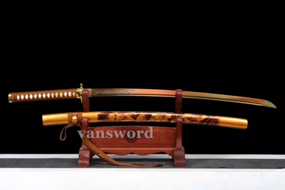 Handmade 9260 Steel Japanese Original Katana Sword Samurai Battle Ready Sharp