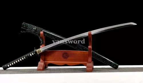 Clay Tempered T10 Steel Hand-abrasived Samurai Katana Japanese Sword Sharp