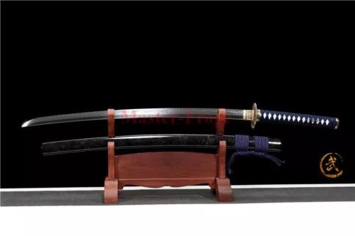 Japanese T10 Clay Tempered Real Katana Samurai Sword Hand Forged Blade Sharp