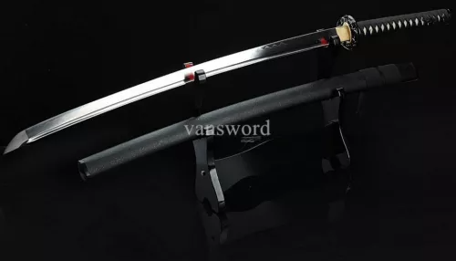 T10 Steel Clay Tempered Real Real Katana Full Tang Japanese Samurai Sword Sharp.