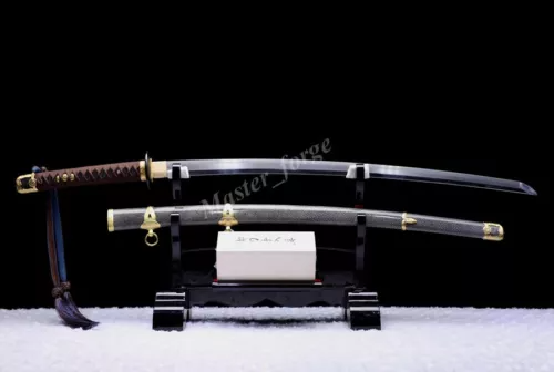 Japanese Officer's Katana (Type 97) Shin Gunto Clay Tempered Hamon Samurai Sword