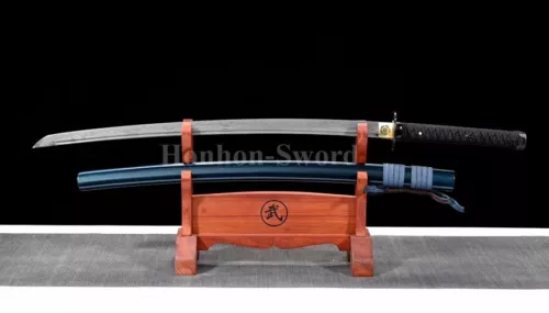 Katana Samurai Sword T10 Steel Clay Tempered Real Hamon Battle Ready Sharp