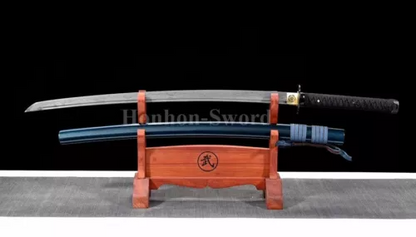 Katana Samurai Sword T10 Steel Clay Tempered Real Hamon Battle Ready Sharp