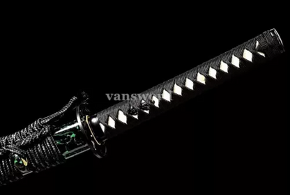 Clay Tempered T10 Steel Hand-abrasived Samurai Katana Japanese Sword Sharp