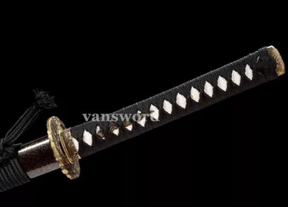 Japanese Katana Sword 9260 Spring Steel Handmade Full Tang Battle Ready Sharp