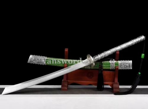 Handmade Folded Steel Chinese Qing Dynasty Dao Real Sword Saber Sharp