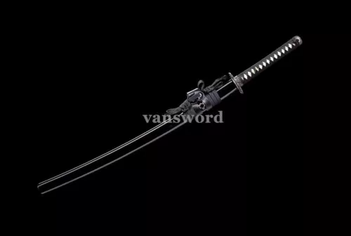 1095 Carbon Steel Hand Forge Japanese Samurai Katana Real Hamon Sword Sharp.