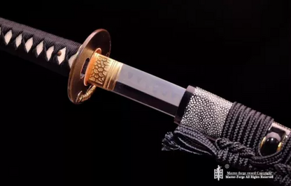 Japanese Katana Sword Top Quality Shihozume Structure Clay Tempered Choji Hamon