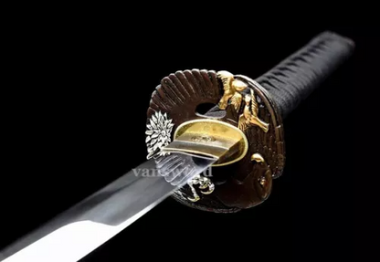 9260 High Carbon Steel High Quality Japanese Samurai Katana Sword Sharp.