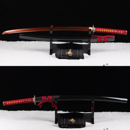 1095 High Carbon Steel Hand Forged Japanese Samurai Katana Sword Real Sharp