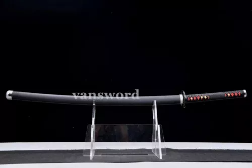 Handmade 9260 Spring Steel Katana Japanese Samurai Sword Full Tang Real Weapon